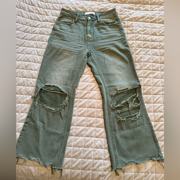 Vervet- army green denim - Picture 2 of 7